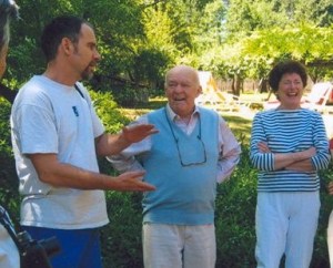 Ed, Brad, and Gail in Dutch Flat, CA 2006