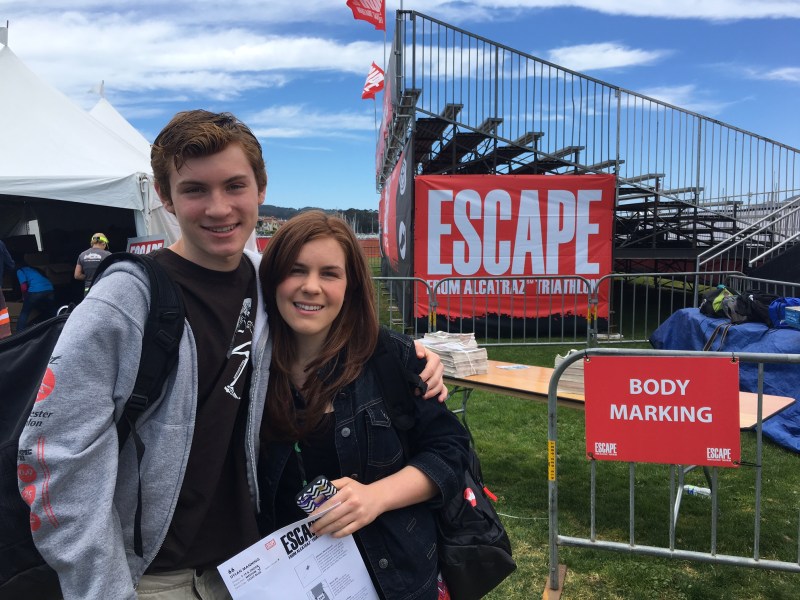 Alcatraz Elijah and Dylan near body marking